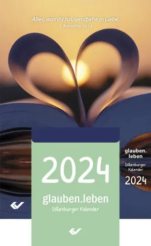 glauben.leben 2024 (Abreißkalender mit Rückwand)