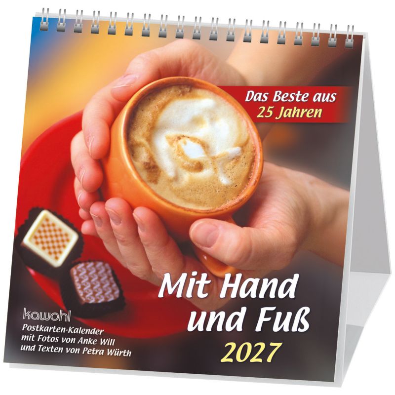 Mit Hand und Fuß 2027 (Postkartenkalender)
