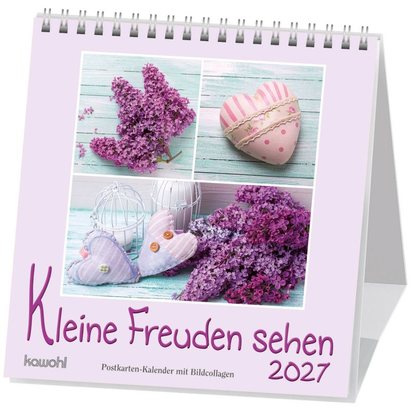 Kleine Freuden sehen 2027 (Postkartenkalender)