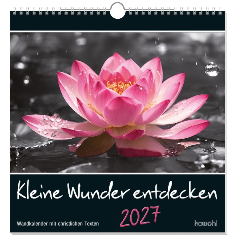 Kleine Wunder entdecken 2027 (Wandkalender)