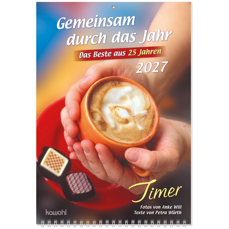 Gemeinsam durch das Jahr 2027 (Wand-Terminkalender)