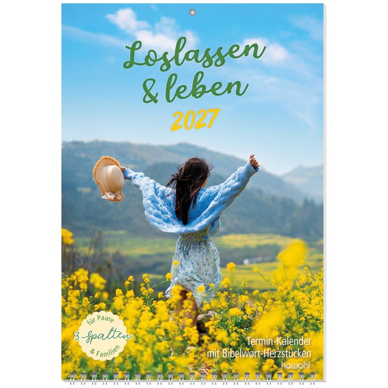 Loslassen & leben 2027 (Wandkalender)