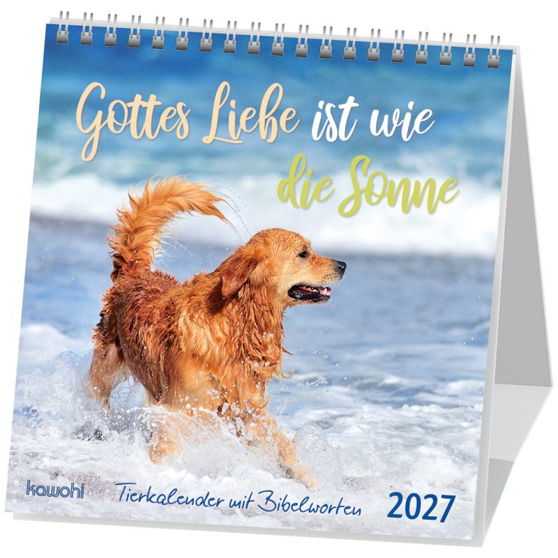 Gottes Liebe ist wie die Sonne 2027 (Postkartenkalender)