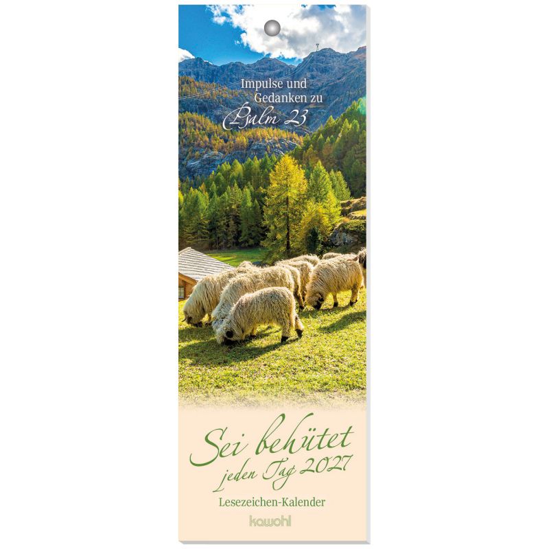 Sei behütet jeden Tag 2027 (Lesezeichen-Kalender)