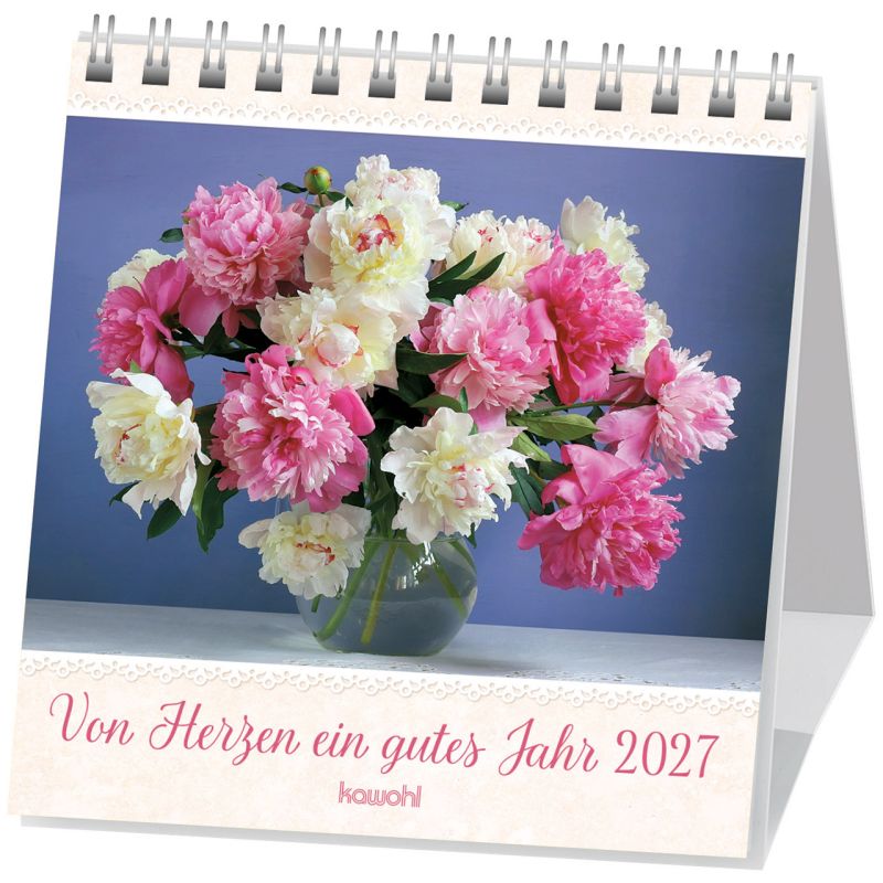 Von Herzen ein gutes Jahr 2027 (Aufstellkalender)