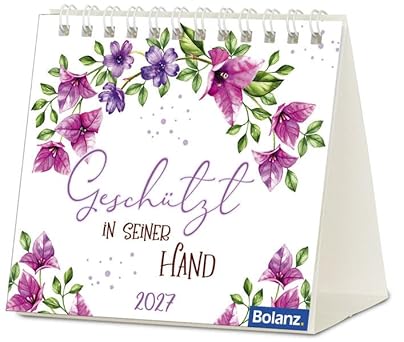 Geschützt in seiner Hand 2027 (Minikalender)