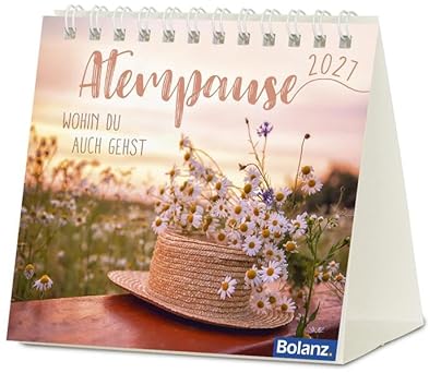 Atempause - Wohin du auch gehst 2027 (Minikalender)
