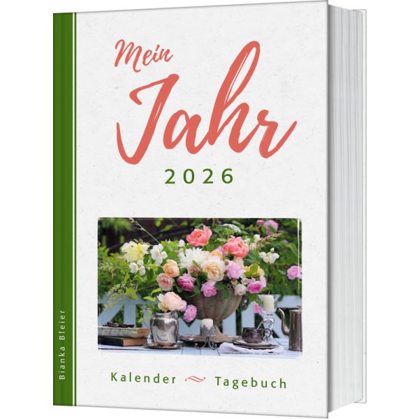 Mein Jahr 2026 (Kalender-Tagebuch gebunden)