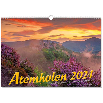 Atemholen 2024 (Wandkalender) 49x34cm