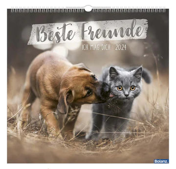 Beste Freunde - Ich mag dich 2024 (Poster-Kalender)