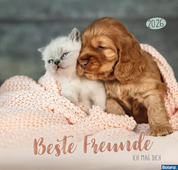 Beste Freunde - Ich mag dich 2026 (Poster-Kalender)