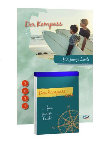 Der Kompass 2024 (Abreißkalender mit Rückwand)