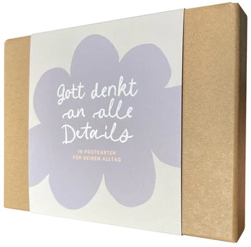 Gott denkt an alle Details (18 Postkarten in Box)