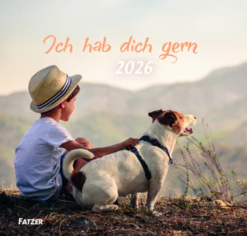 Ich hab dich gern 2026 (Wandkalender)