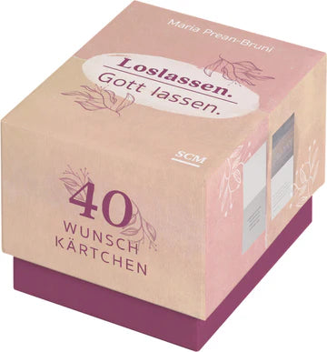 Loslassen. Gott lassen - 40 Wunschkärtchen