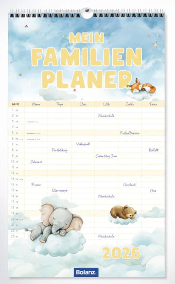 Mein Familienplaner 2026 (Wandplaner)