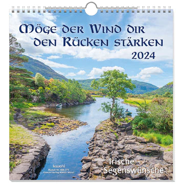 Möge der Wind dir den Rücken stärken 2024 (Wandkalender)