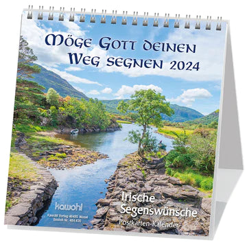 Möge Gott deinen Weg segnen 2024 (Postkartenkalender)