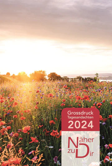 Näher zu dir 2024 (Buchkalender Großdruck)