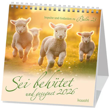Sei behütet und gesegnet 2026 (Postkartenkalender)