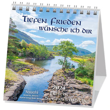 Tiefen Frieden wünsche ich dir 2024 (Aufstellkalender)