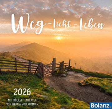 Weg - Licht - Leben 2026 (Aufstellkalender)