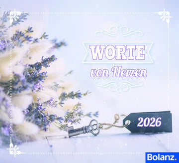 Worte von Herzen 2026 (Minikalender)