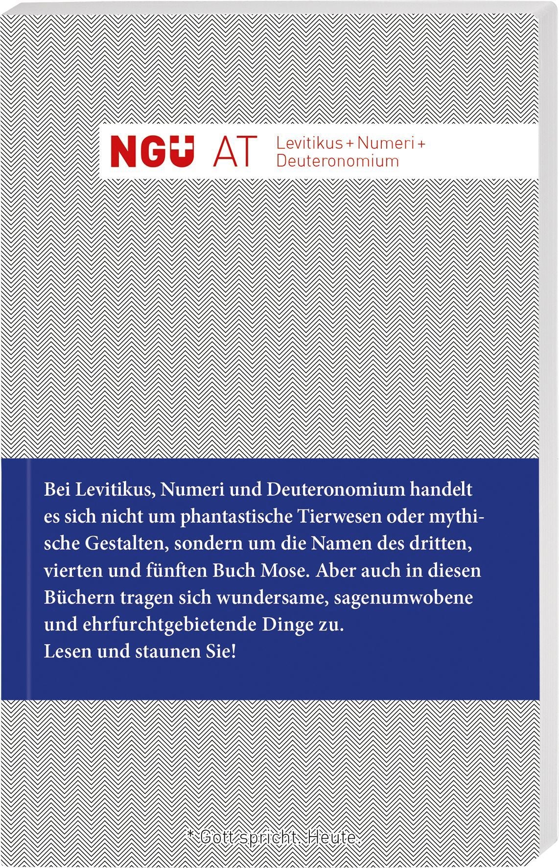 NGÜ Levitikus - Numeri - Deuteronomium