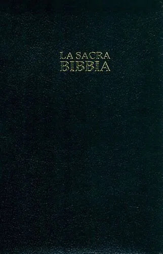 La Sacra Bibbia - ital. Nuova Diodati - Leder schwarz – Leselounge