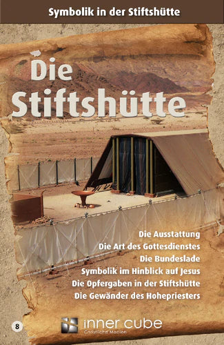 Studienfaltkarte 8- Die Stiftshütte