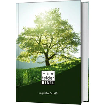 Elberfelder Bibel in grosser Schrift - Motiv Baum