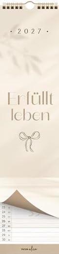 Erfüllt leben 2027 (Streifenterminer)