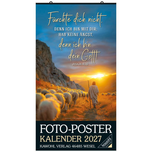 Foto-Poster-Kalender 2027 (Posterkalender gerollt)