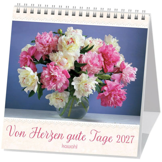 Von Herzen gute Tage 2027 (Postkartenkalender)