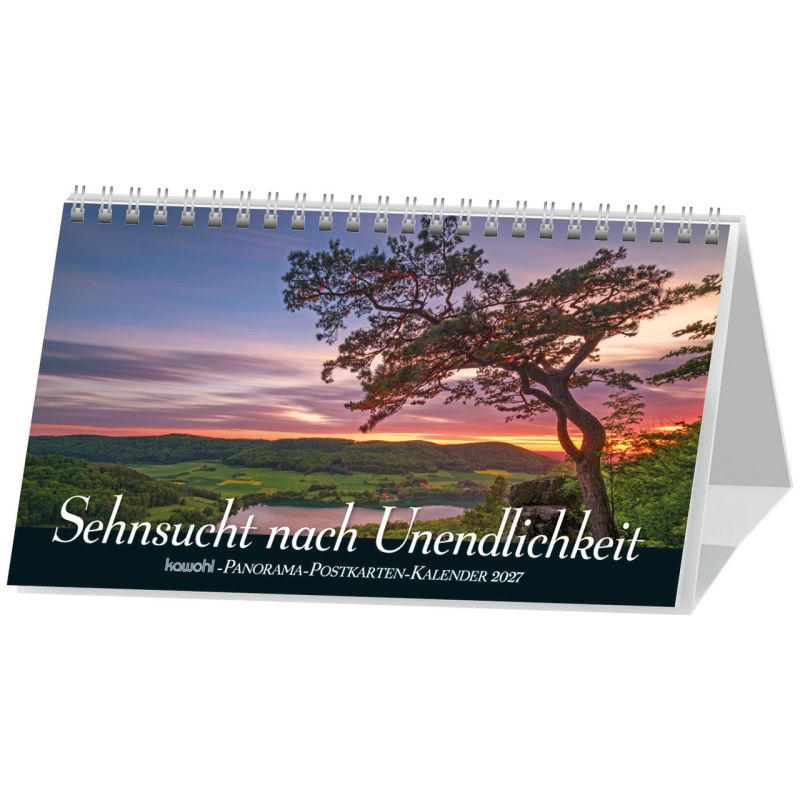 Sehnsucht nach Unendlichkeit 2027 (Postkartenkalender) 21x12cm