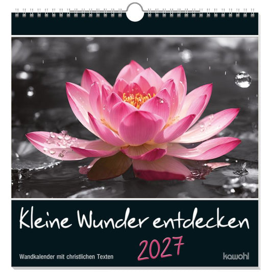 Kleine Wunder entdecken 2027 (Wandkalender)