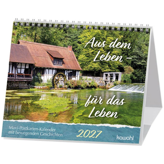 Aus dem Leben - für das Leben 2027 (Postkartenkalender)