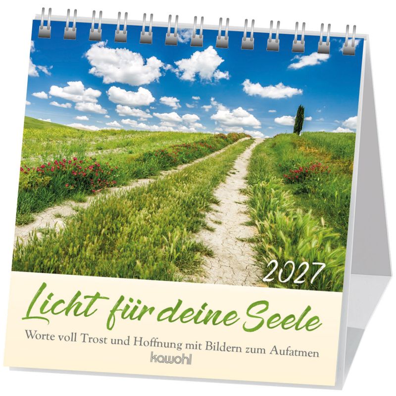 Licht für deine Seele 2027 (Aufstellkalender) 12x12cm