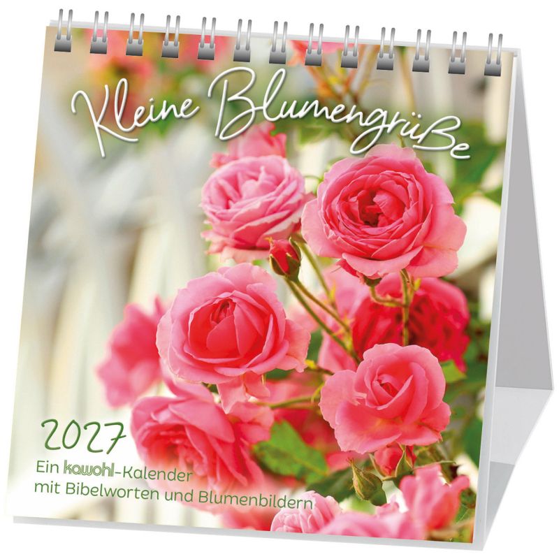 Kleine Blumengrüße 2027 (Aufstellkalender)