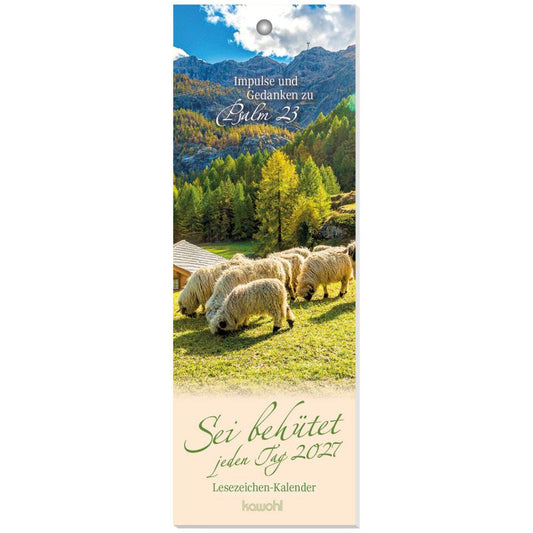 Sei behütet jeden Tag 2027 (Lesezeichen-Kalender)