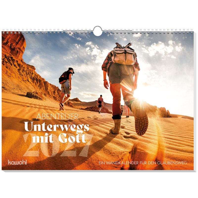 Abenteuer - Unterwegs mit Gott 2027 (Wandkalender)