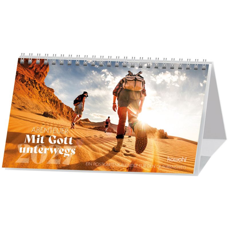 Abenteuer - Mit Gott unterwegs 2027 (Postkartenkalender)