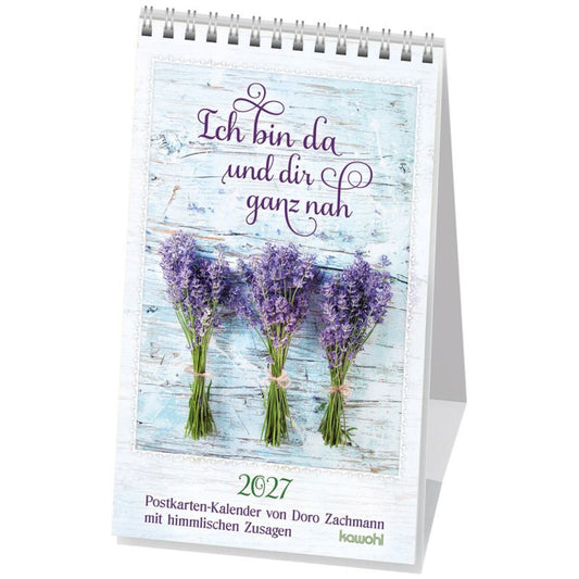 Ich bin da, und dir ganz nah 2027 (Postkartenkalender)