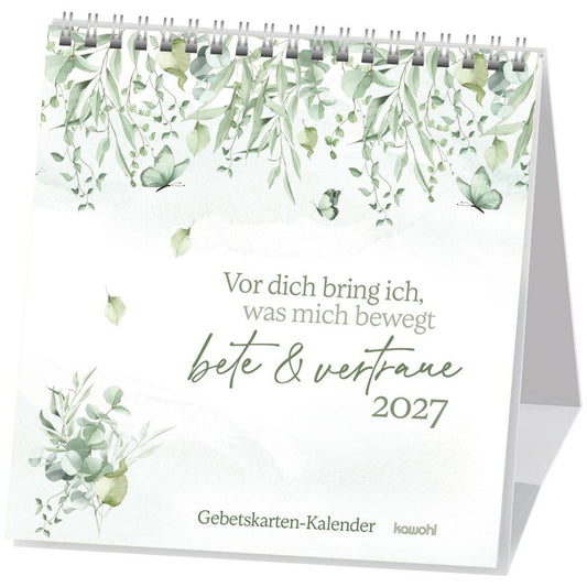 Vor dich bring ich, was mich bewegt 2027 (Postkartenkalender)