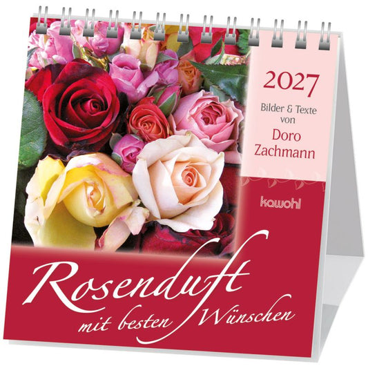 Rosenduft mit besten Wünschen 2027 (Aufstell-Kalender)