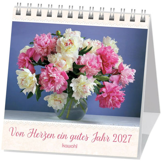 Von Herzen ein gutes Jahr 2027 (Aufstellkalender)