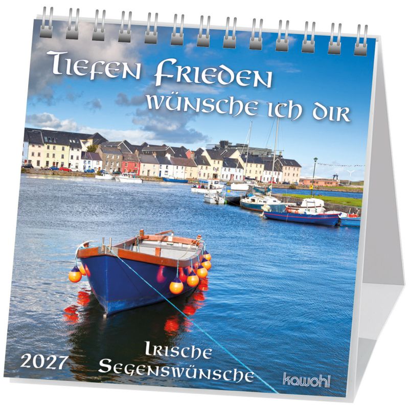 Tiefen Frieden wünsche ich dir 2027 (Aufstellkalender)
