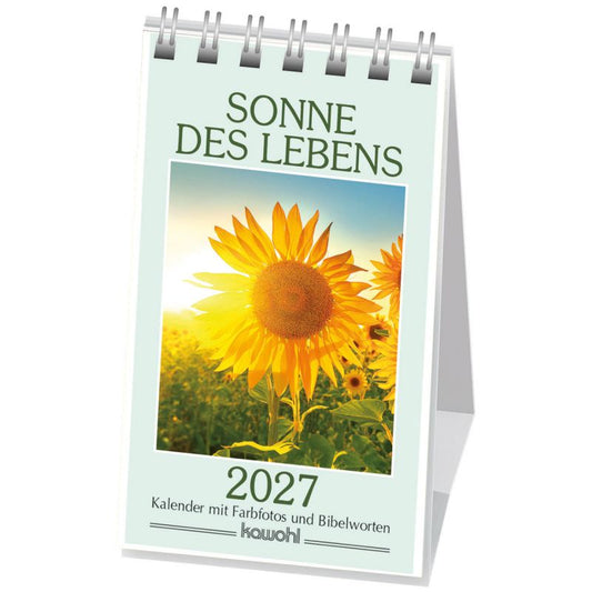 Sonne des Lebens 2027 (Aufstellkalender)