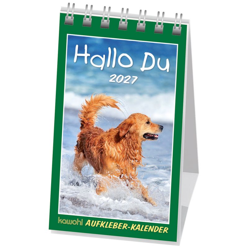Hallo Du 2027 (Aufkleber-Kalender)