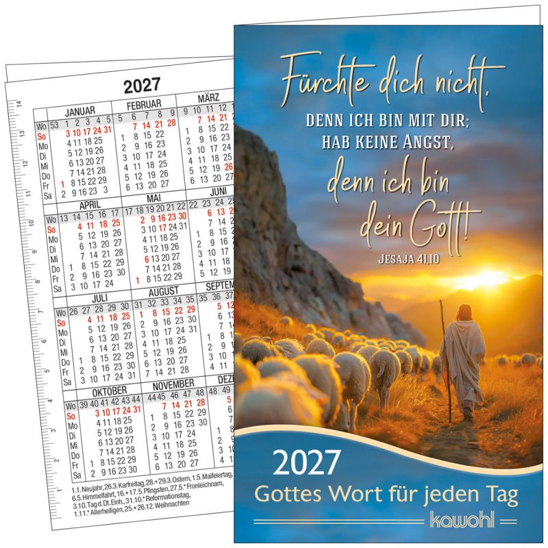 Gottes Wort für jeden Tag 2027 (Terminer-Heft)